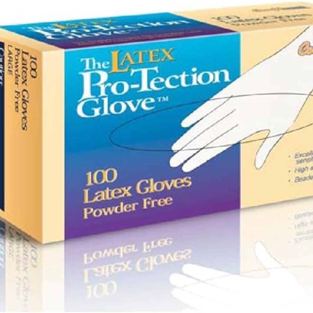 COMFITWEAR Box 100 Gloves VINYL Powder Free Sheer(.005 Gauge XL-CASE-10PK)